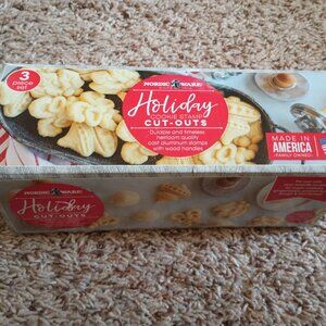 NEW NordicWare cookie stamp set - 3 pcs